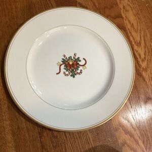 Fitz & Floyd St. Nicolas Round serving Service plate platter 12”